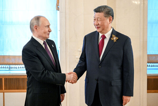 ▲▼普京与习近平。 （图/路透）