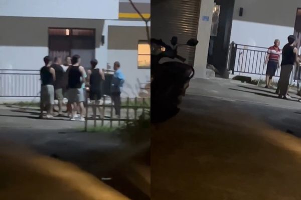 ▲▼學生到小琉球遊玩發生行車糾紛，被潛水店老闆逼下跪。（圖／翻攝Threads／zyt.__0629）