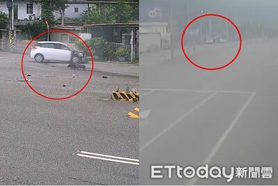 奪命瞬間曝！無良女吞安眠藥撞死花蓮婦　夫妻看診天人永隔