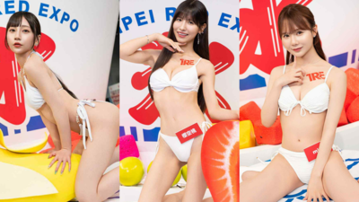 獨家/震撼!TRE成人展最香畫面 河北彩伽、櫻空桃剉冰台自轉任拍