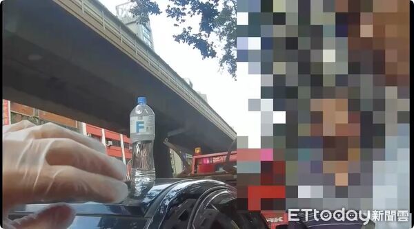 ▲▼毒蟲大安區連撞6車。（圖／記者邱中岳翻攝）