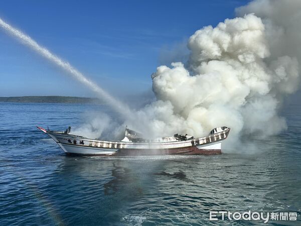 ▲▼澎湖火燒船             。（圖／記者陳洋翻攝）