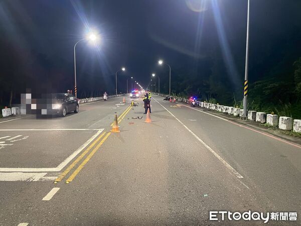▲▼高雄橋頭區發生死亡車禍。（圖／記者吳世龍翻攝）