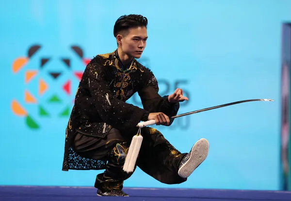 ▲成都世運會，中華隊好手孫家閎在武術太極拳、太極劍拿下第4名。（圖／中華奧會提供）