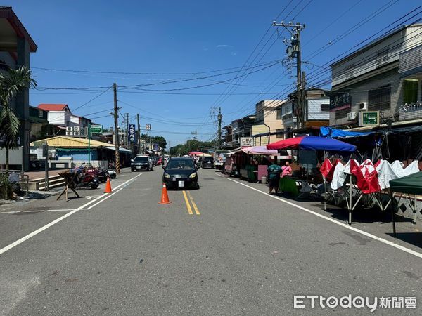 ▲春日鄉七佳村自強一路交通事故。（圖／記者陳崑福翻攝）