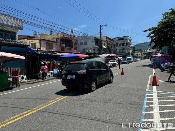 ▲春日鄉七佳村自強一路交通事故。（圖／記者陳崑福翻攝）