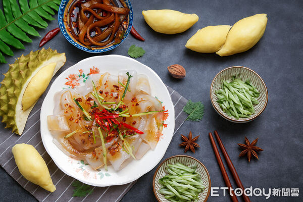 ▲市集限定美食「天麻榴辛麵」。（圖／記者許宥孺翻攝）