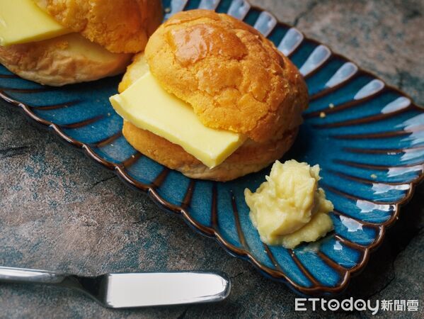 ▲市集限定美食「榴槤冰火菠蘿油」。（圖／記者許宥孺翻攝）