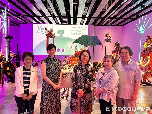 ▲▼日本作家栖來光今親訪大阪，參加文化部主辦的「We TAIWAN 台灣文化 in 大阪．關西世博」。（圖／記者林育綾攝）