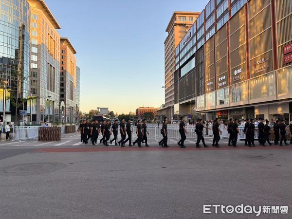 ▲▼九三閱兵首場演練9日晚間起於北京登場。（圖／記者陳冠宇攝）