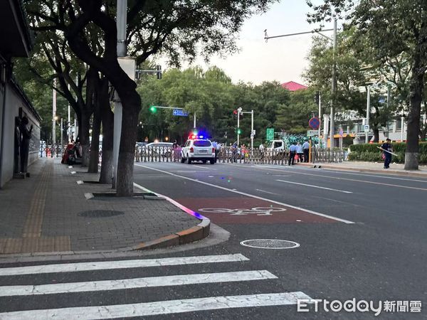 ▲▼九三閱兵首場演練9日晚間起於北京登場。（圖／記者陳冠宇攝）