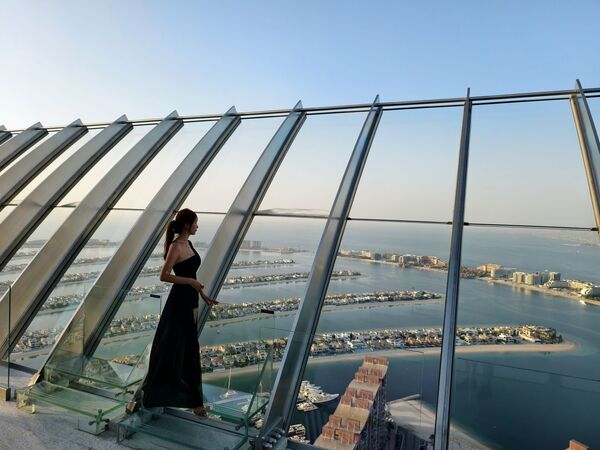 ▲▼360度俯瞰杜拜最奢華的海上奇蹟。（圖／部落客珊莎提供）