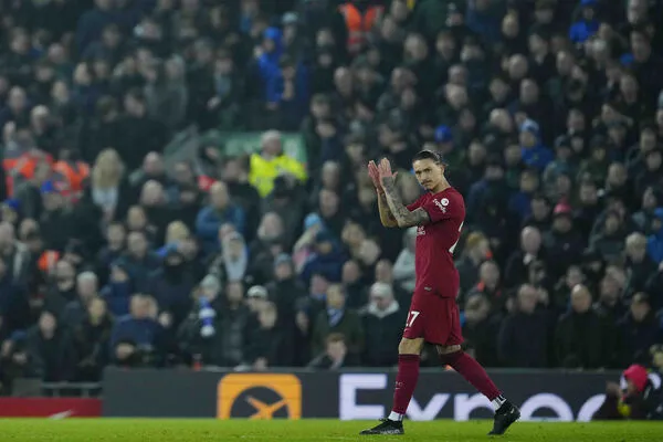 ▲烏拉圭國腳前鋒達努涅斯（Darwin Núñez）。（圖／達志影像／美聯社）