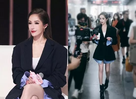 ▲蕭亞軒暴瘦。（圖／翻攝自微博）