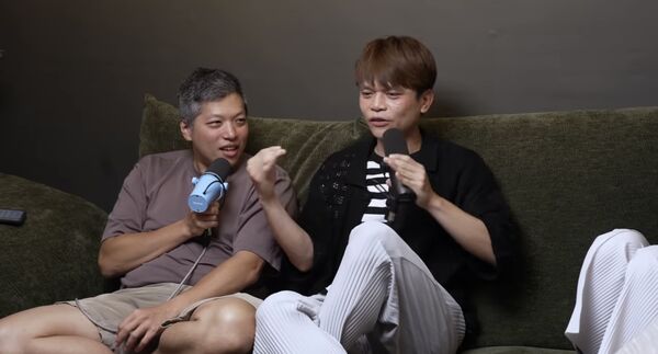 ▲▼二伯爆蔡阿嘎突告知要出國，讓她罕見動怒 。（圖／翻攝自YouTube／百靈果）