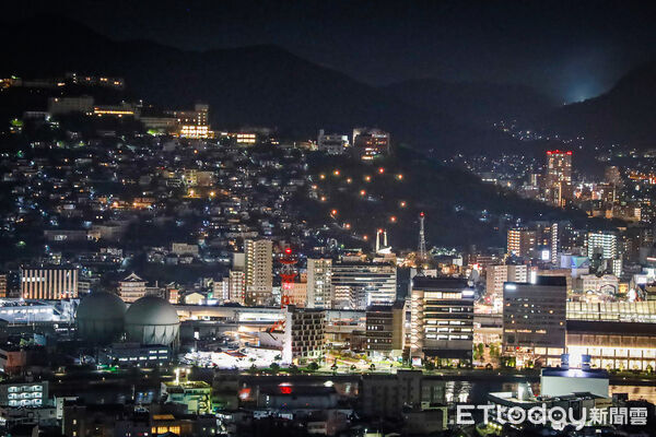 ▲▼世界新三大夜景長崎稻佐山，日本三大夜景。（圖／記者蔡玟君攝）