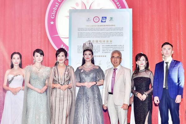 ▲張如君舉辦全球城市小姐選拔。（圖／中華全球城市選拔協會提供）