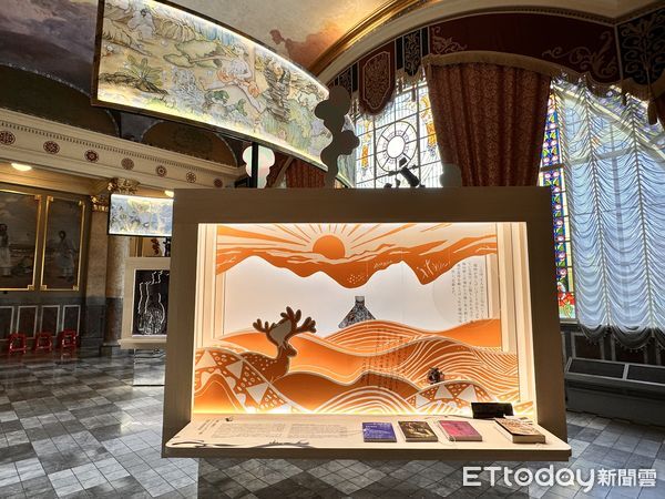 ▲▼文化部舉辦「We TAIWAN 台灣文化in大阪．關西世博」，其中「魔幻台灣&mdash;台灣文學展」在大阪市中央公會堂展出。（圖／記者林育綾攝）