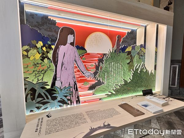 ▲▼文化部舉辦「We TAIWAN 台灣文化in大阪．關西世博」，其中「魔幻台灣&mdash;台灣文學展」在大阪市中央公會堂展出。（圖／記者林育綾攝）