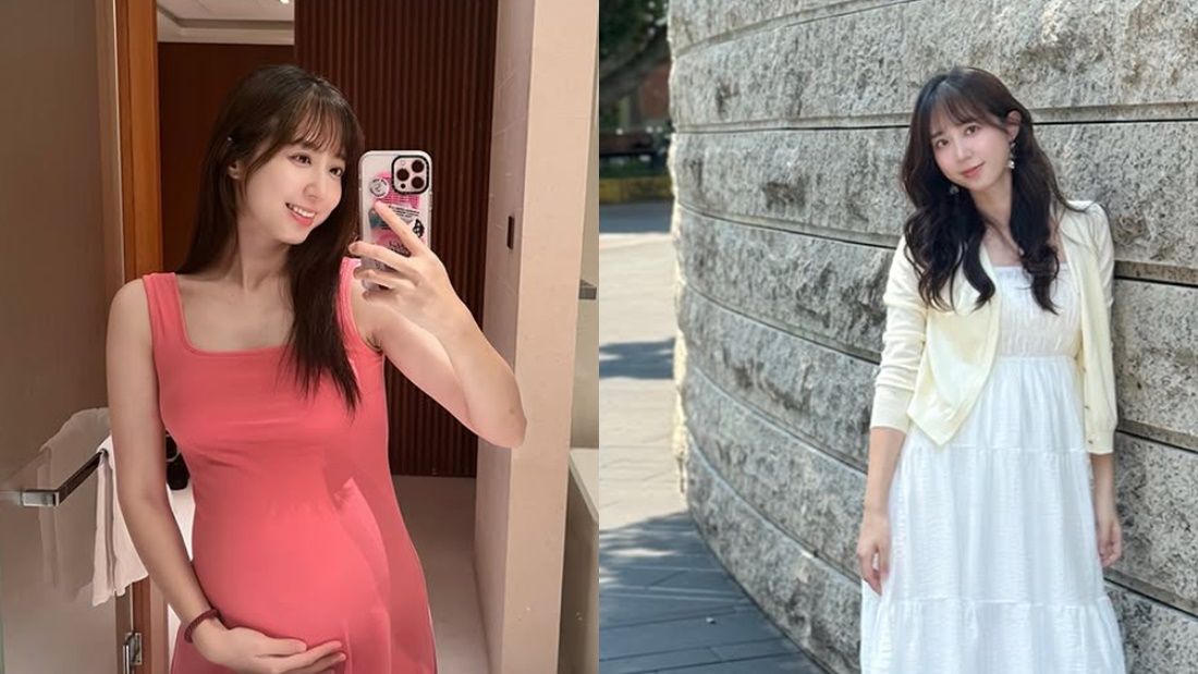 ▲洪詩即將生下二寶。（圖／翻攝自Instagram／angelhong）