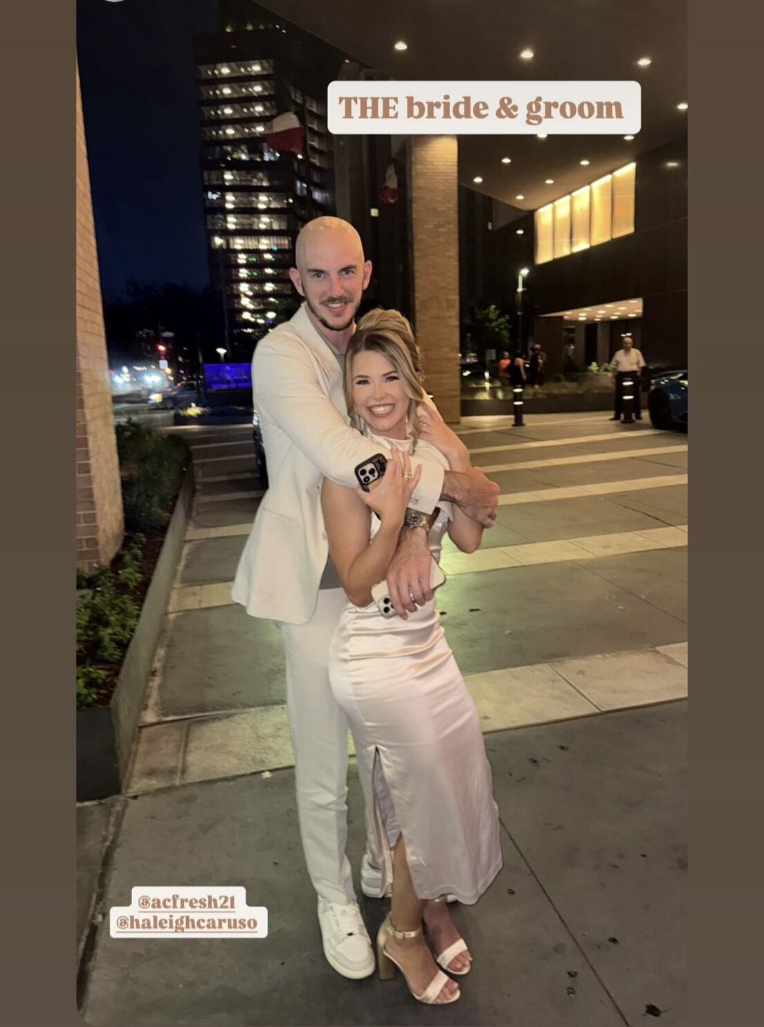 ▲▼雷霆「禿曼巴」卡魯索2個月內奪冠又娶回真愛，令人稱羨。（圖／翻攝自IG）