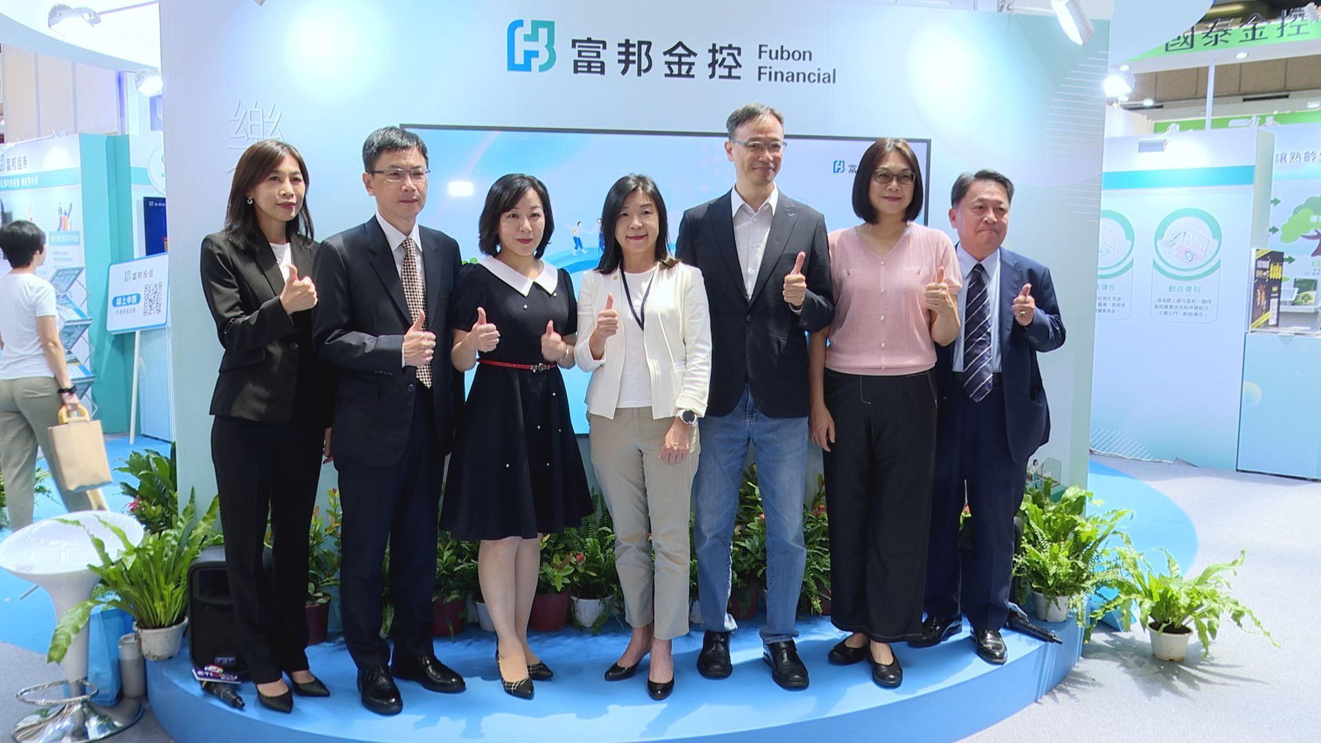 ▲『銀』在規劃點！富邦攜五大子公司首度亮相高齡博覽會 打造一站式樂齡金融服務▼             。（圖／記者鄭遠龍攝）