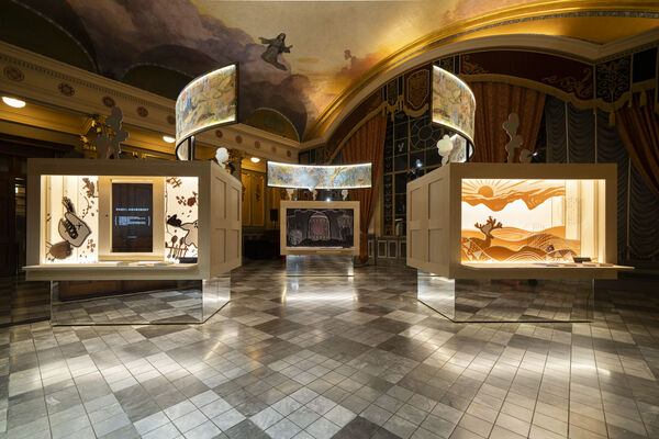 ▲▼文化部主辦「We TAIWAN」台灣文化世博，其中「魔幻台灣&mdash;台灣文學展」在大阪市中央公會堂展出。（圖／文化部）