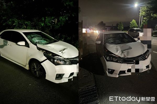 ▲▼台中死亡車禍，女行人傷重不治。（圖／民眾提供）