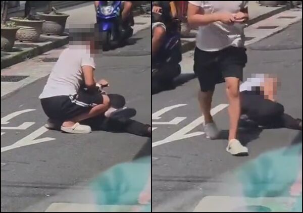 ▲▼三重惡子違反保護令！當街搶父200元。（圖／翻攝自爆料公社）