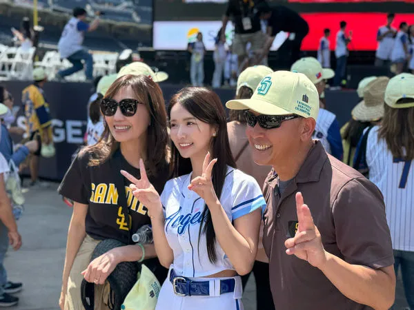 ▲▼富邦悍將啦啦隊人氣成員禾羽參加教士「台灣日」活動。（圖／承信運動行銷提供）