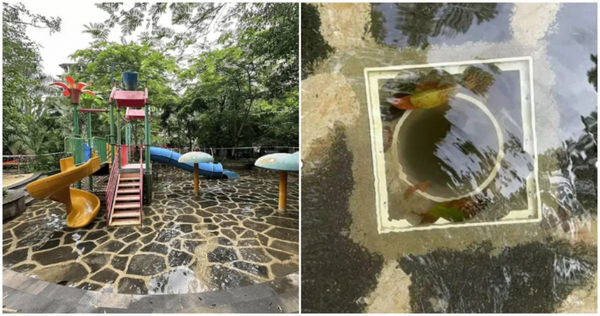 近日，一名6歲女童在雲南省西雙版納一處度假飯店的兒童戲水池玩水時，左腿不慎被排水口吸住無法脫困，最終不幸溺斃。（圖／翻攝微博）