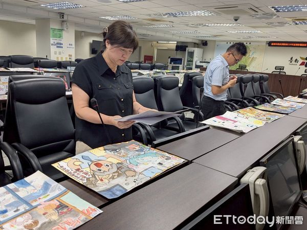 ▲台南青少年四格漫畫競賽吸引172件作品參賽，優勝作品將代表本市角逐全國。（記者林東良翻攝，下同）