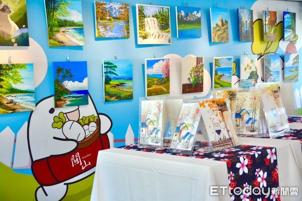 ▲研習學員的作品即日起展出於「關山鎮客庄生活傳藝中心」。（圖／記者楊晨東翻攝）