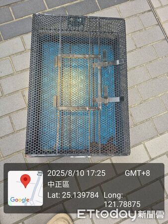 ▲基隆動保處通知廠商捕捉咬傷男童的龜殼花。（圖／記者郭世賢翻攝，下同）