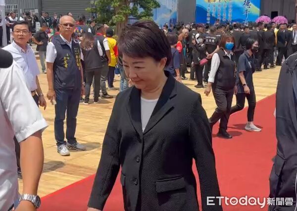 ▲▼盧秀燕、韓國瑜對國民黨黨主席交棒均不做出回應。（圖／記者白珈陽攝）