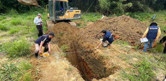 ▲▼         新竹地方檢察署堅守環境正義破獲地政士掩護傾倒廢棄物之「香山地區廢土集團」     。（圖／新竹地檢署提供）