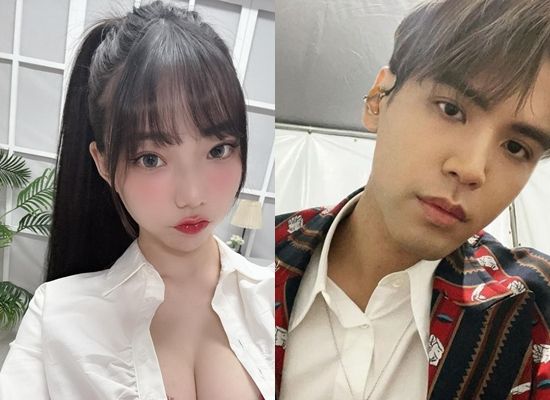 ▲陳零九爆熱戀JKF女郎啾啾。（圖／翻攝自啾啾臉書）