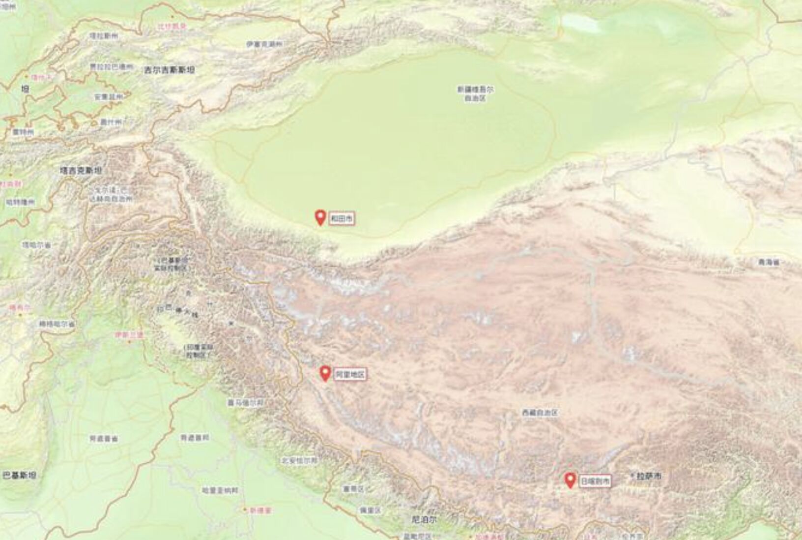 ▲大陸「新藏鐵路」建設計劃啟動，將以鐵路串連中國最大兩省。（圖／翻攝新浪新聞）