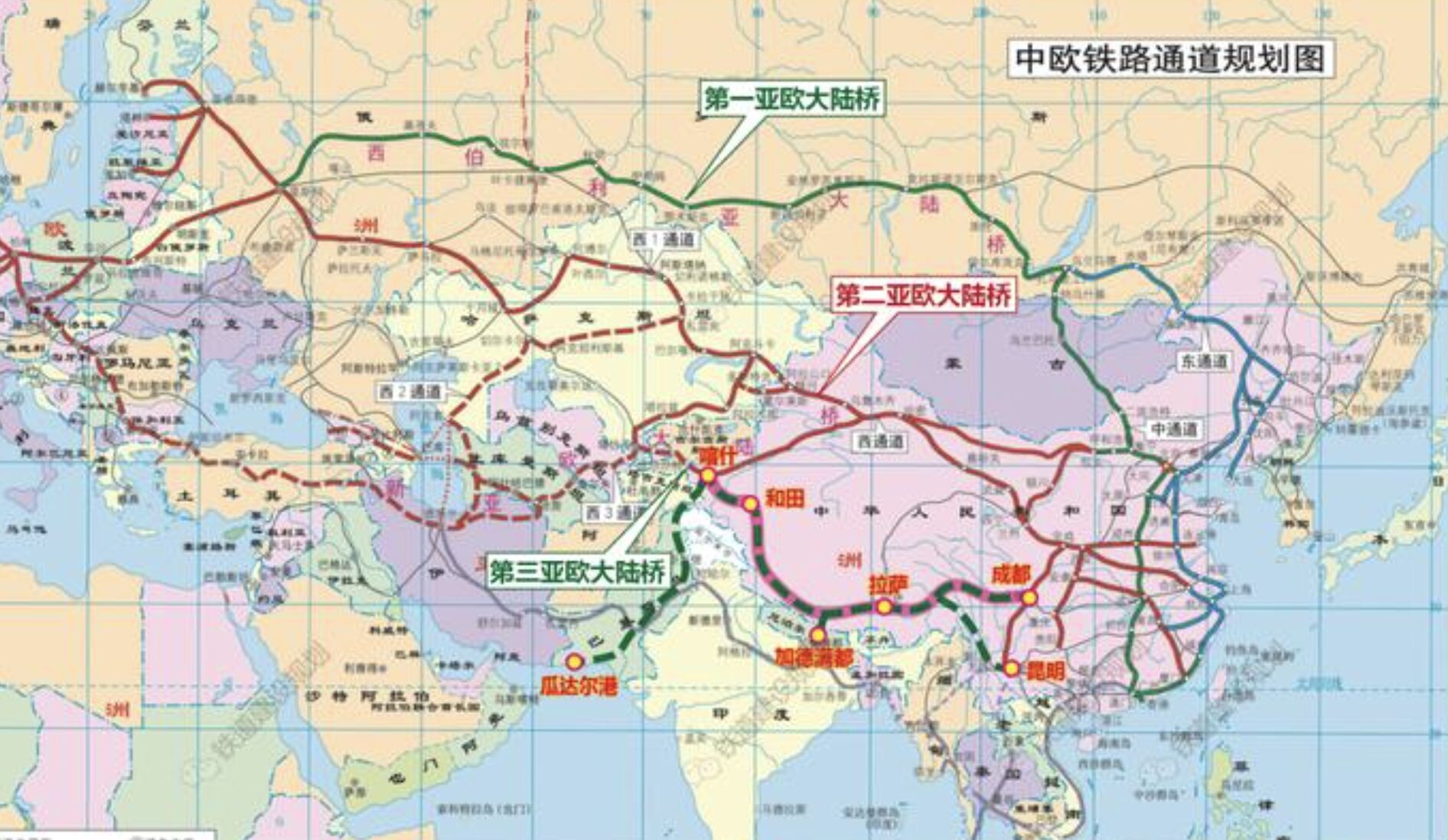 ▲大陸「新藏鐵路」建設計劃啟動，將以鐵路串連中國最大兩省。（圖／翻攝新浪新聞）