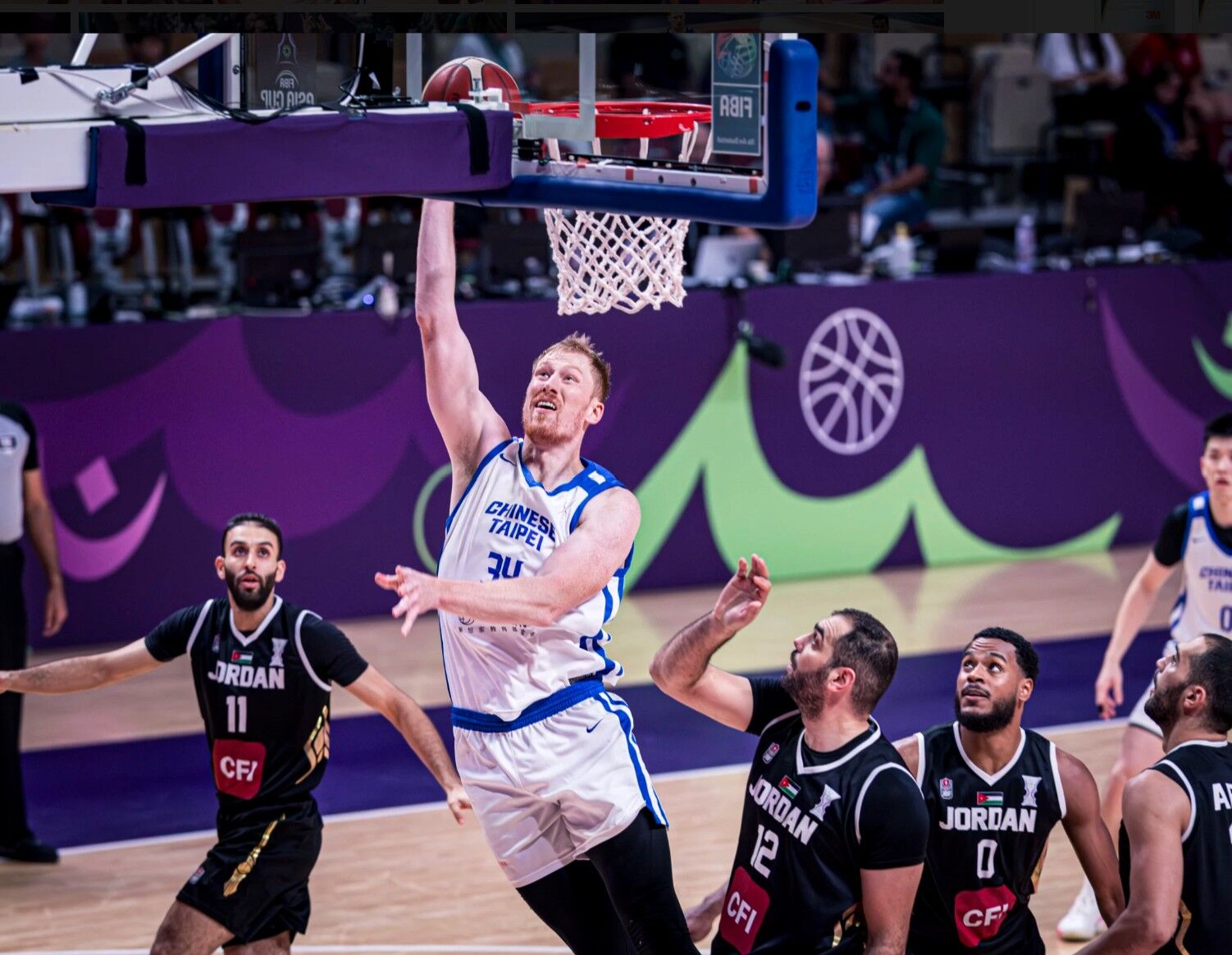 ▲▼亞洲盃8強附加賽，中華男籃對戰約旦，賀丹、陳盈駿、高柏鎧、阿巴西。（圖／取自FIBA官網）