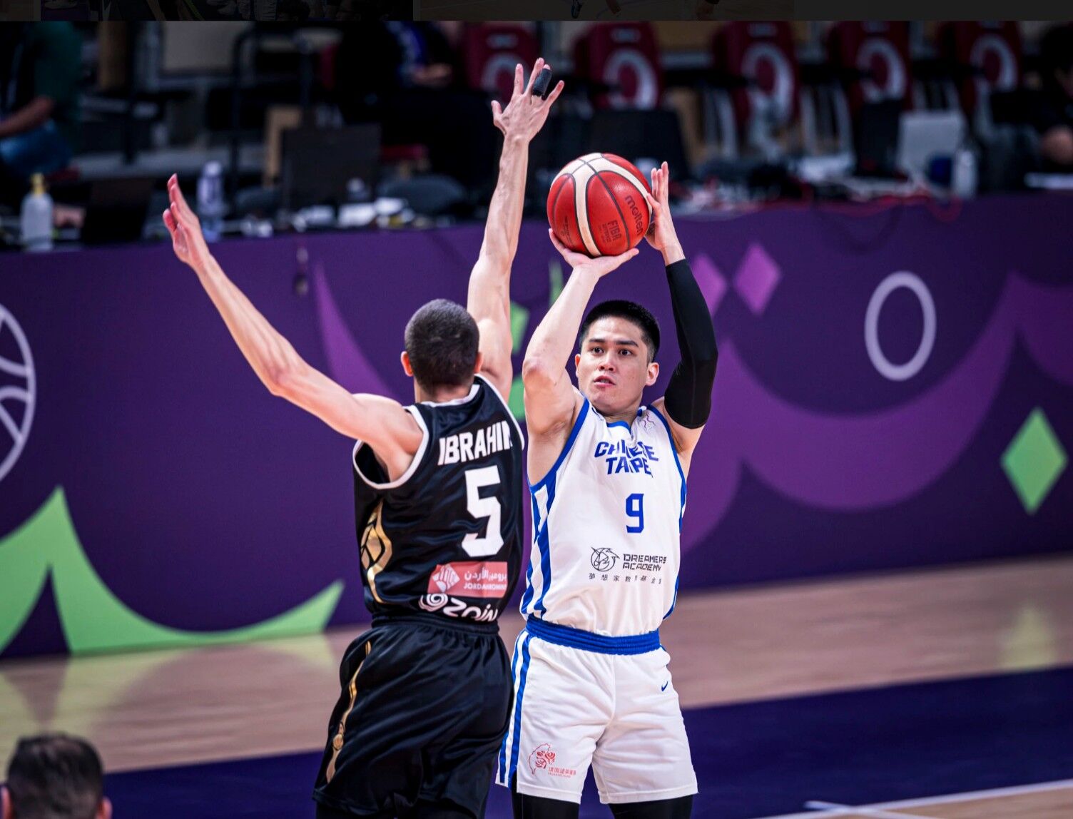 ▲▼亞洲盃8強附加賽，中華男籃對戰約旦，賀丹、陳盈駿、高柏鎧、阿巴西。（圖／取自FIBA官網）