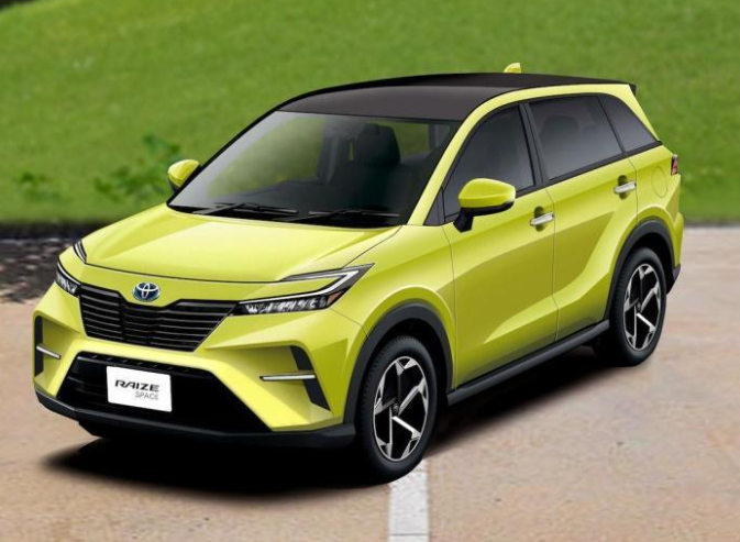▲TOYOTA將以人氣休旅Raize延伸推7人座版本。（預想圖／翻攝自日本最新自動車情報）