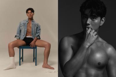 李程彬脫到剩內褲…炸出巨胸「巧克力冰塊腹肌」　健身1年成果曝光