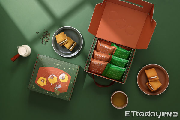 ▲▼「再睡5分鐘X簡單李」推出中秋限定聯名禮盒「月月聚」。（圖／再睡5分鐘提供）