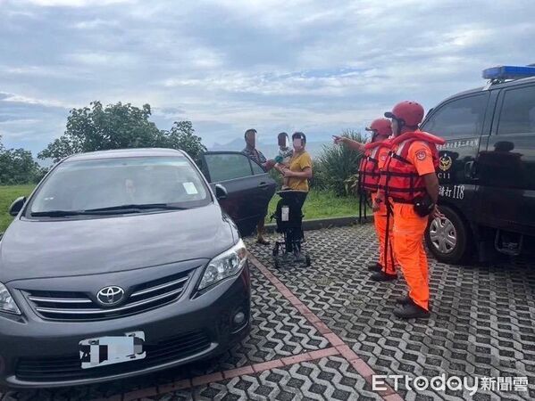 ▲颱風楊柳逼近 海巡署籲：勿近海觀浪戲水。（圖／記者郭世賢翻攝）