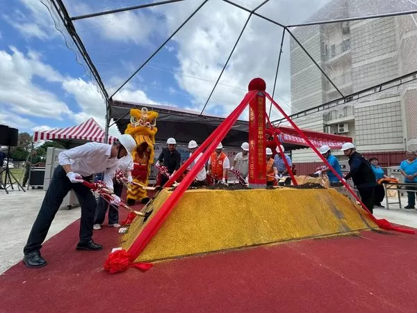 ▲「富台安居」動土儀式，預計2028年完工 。（圖／國家住都中心提供）
