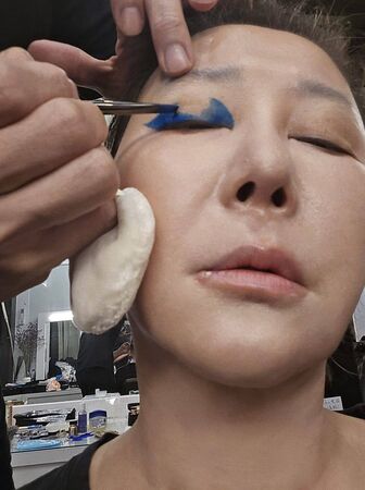 ▲▼藍心湄突長「臭嘴角」洩身體警訊。（圖／翻攝自臉書／藍心湄）