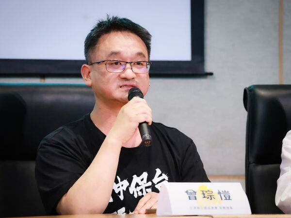 ▲▼外號「小鋼砲」、前民進黨南投縣黨部執行長曾琮愷離世，享年45歲。（圖／翻攝自曾琮愷臉書、蔡培慧臉書）