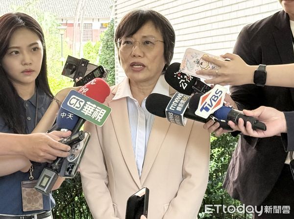 ▲內政部長劉世芳12日在立法院受訪。（圖／記者屠惠剛攝）