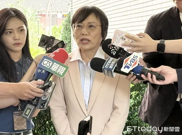 ▲內政部長劉世芳12日在立法院受訪。（圖／記者屠惠剛攝）